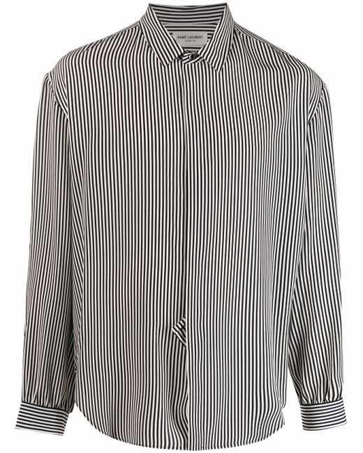 Saint Laurent striped silk shirt