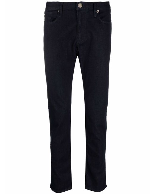Emporio Armani high-rise fitted jeans