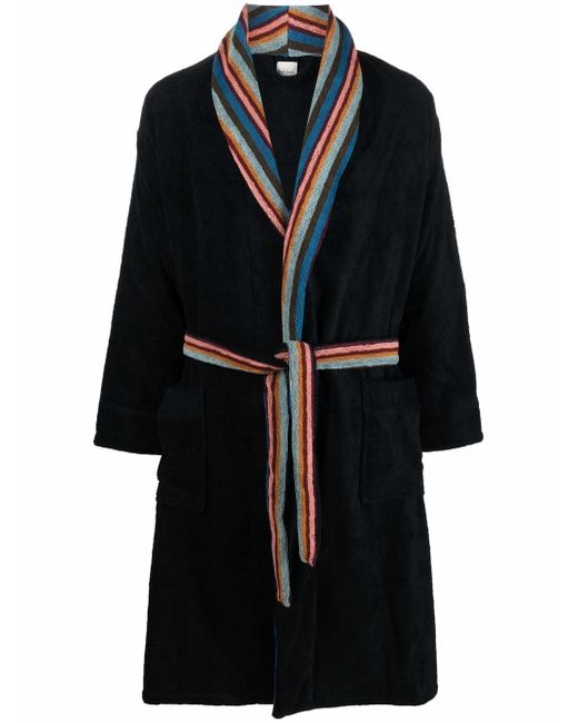 Paul Smith artist-stripe cotton robe