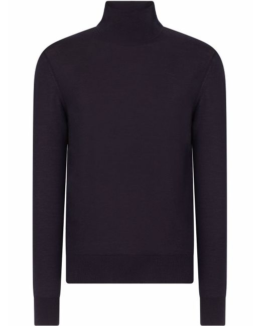 Dolce & Gabbana roll-neck cashmere jumper