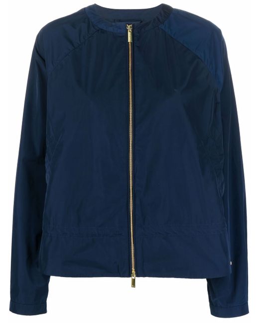 Woolrich colarless zip-up jacket