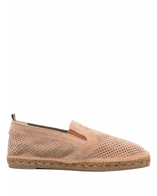 Castañer perforated suede loafers