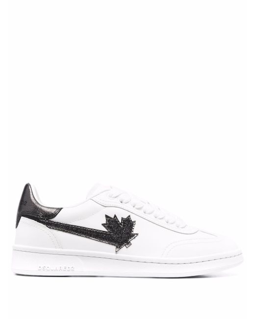 Dsquared2 logo patch low-top sneakers