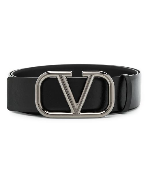 Valentino Garavani VLogo buckle leather belt