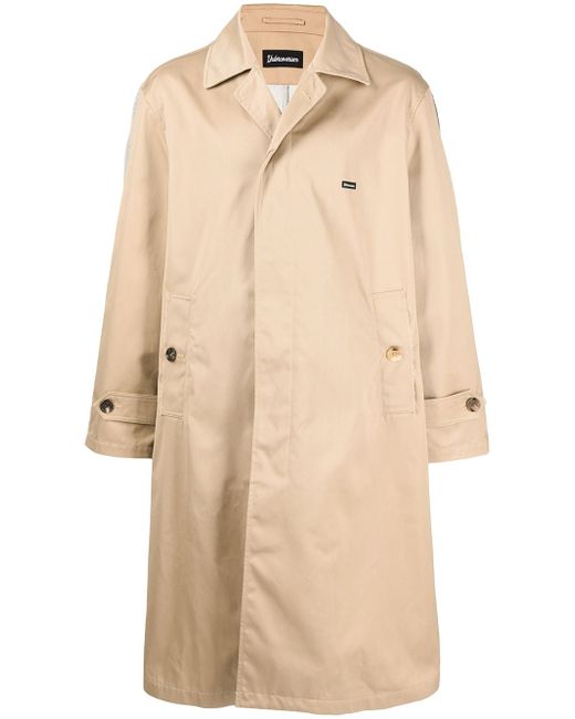 Undercover single-breasted panelled coat