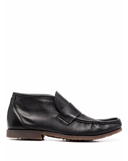 Premiata ankle leather loafers