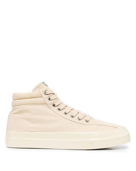 Stepney Workers Club Varden canvas high-top shoes