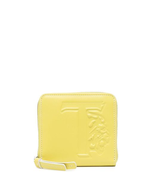 Tod's logo-embossed leather purse