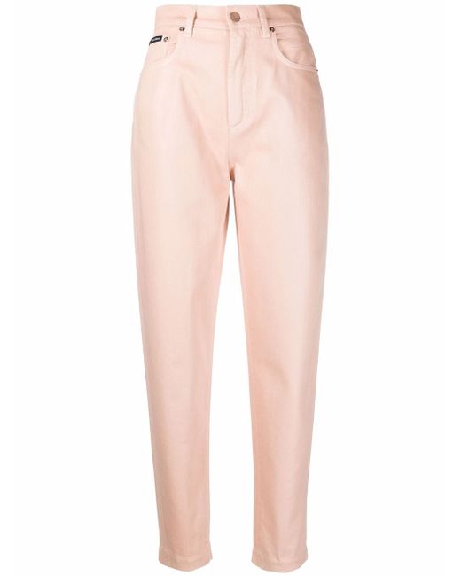 Dolce & Gabbana tapered high-waisted trousers