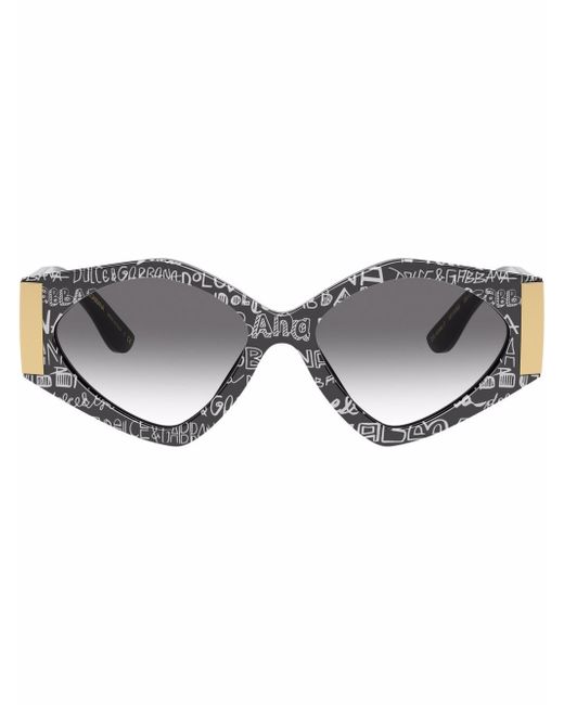Dolce & Gabbana modern print graffiti sunglasses