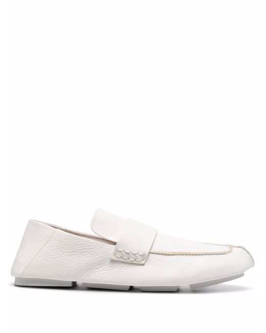 Marsèll almond-toe leather loafers