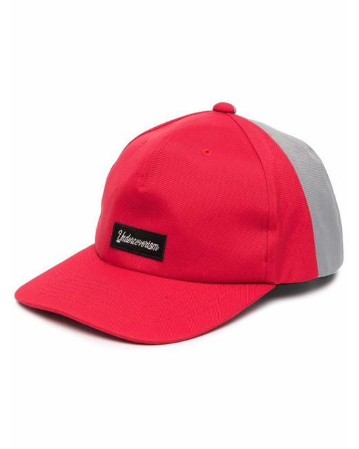Undercover logo patch snapback cap
