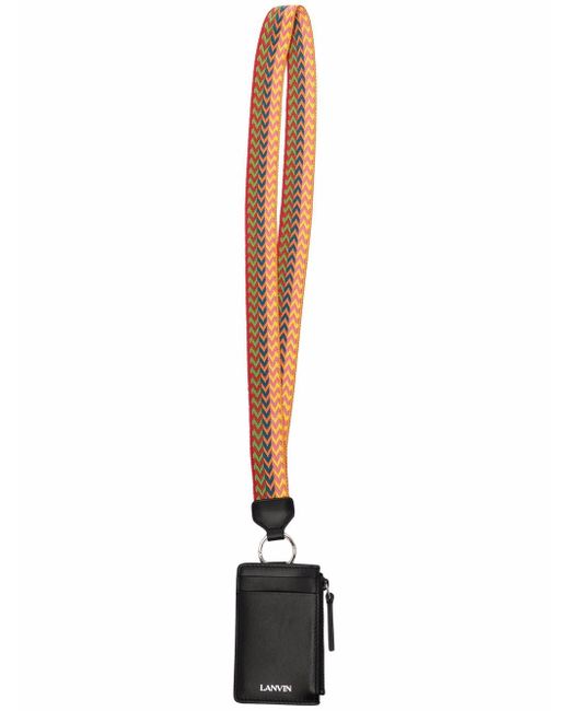 Lanvin neck-strap wallet