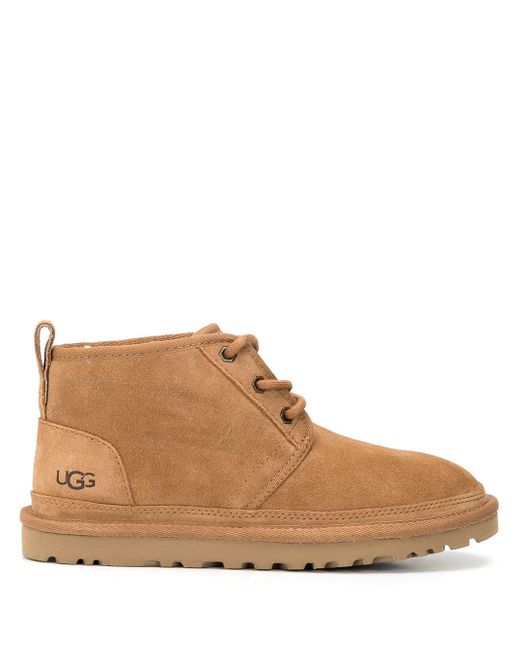 Ugg Neumel lace-up suede boots