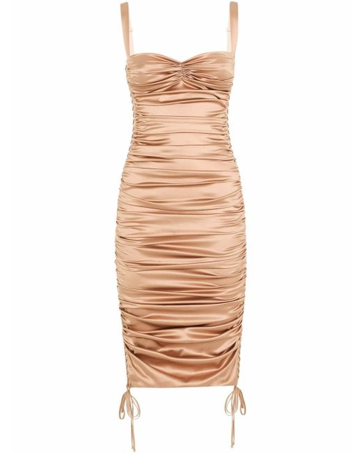 Dolce & Gabbana ruched mid-length dress