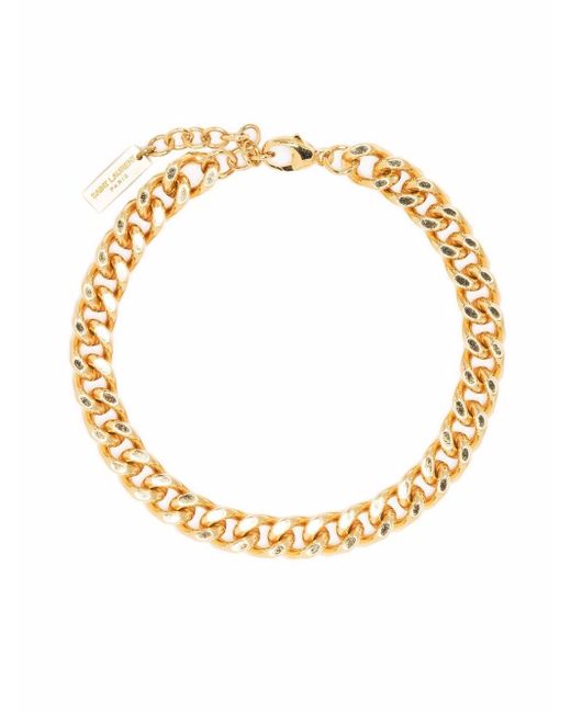 Saint Laurent medium curb chain bracelet