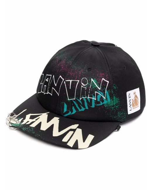 Lanvin logo-print baseball cap
