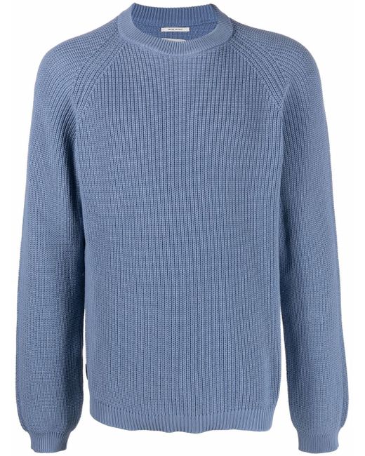 Woolrich ribbed-knit crew-neck jumper