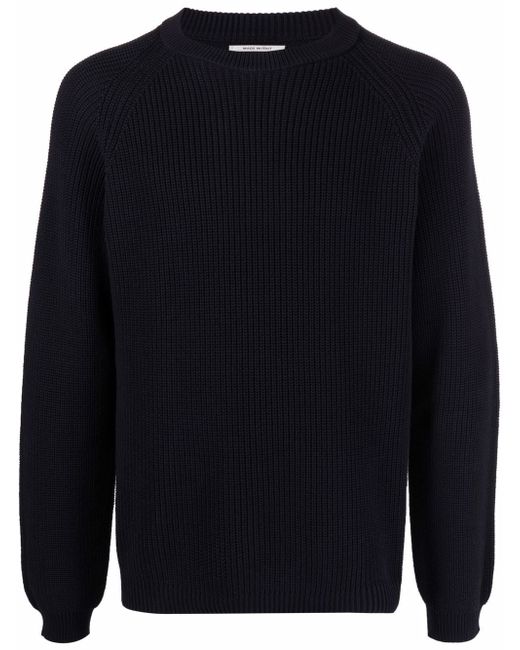 Woolrich ribbed-knit crew-neck jumper