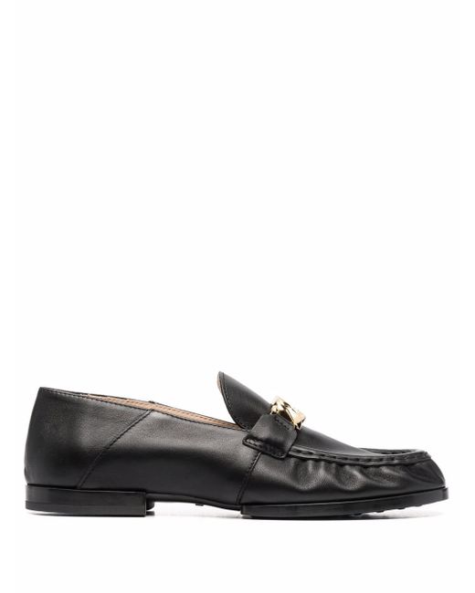 Tod's chain-link leather loafers