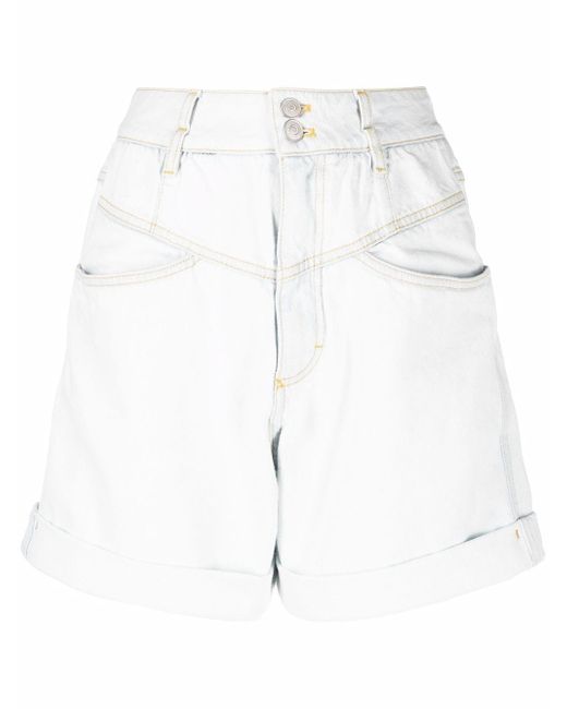 Kenzo high-waisted denim shorts