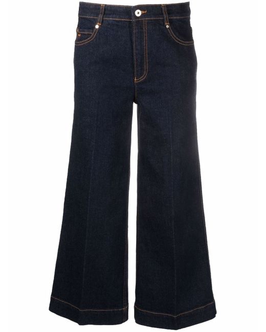 Kate Spade New York flared cropped jeans