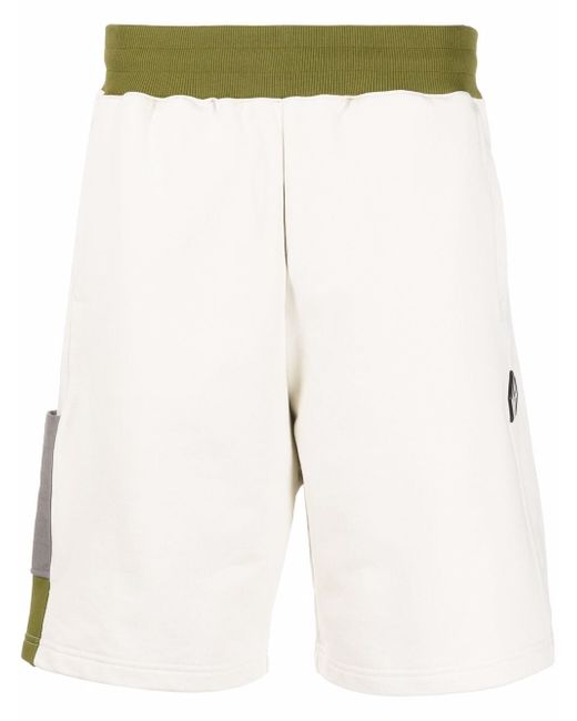 A-Cold-Wall two-tone panel shorts