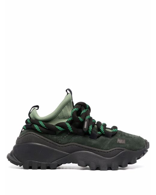 AMI Alexandre Mattiussi chunky-laces low-top sneakers