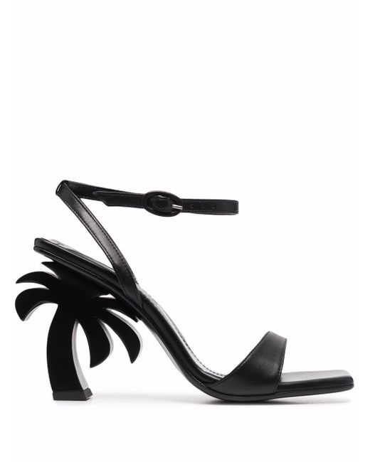 Palm Angels sculpted-heel open-toe sandals