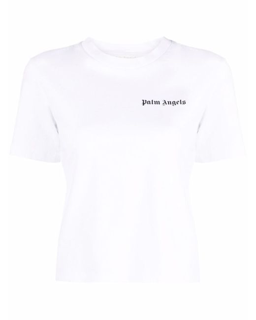 Palm Angels logo-print short-sleeve T-shirt