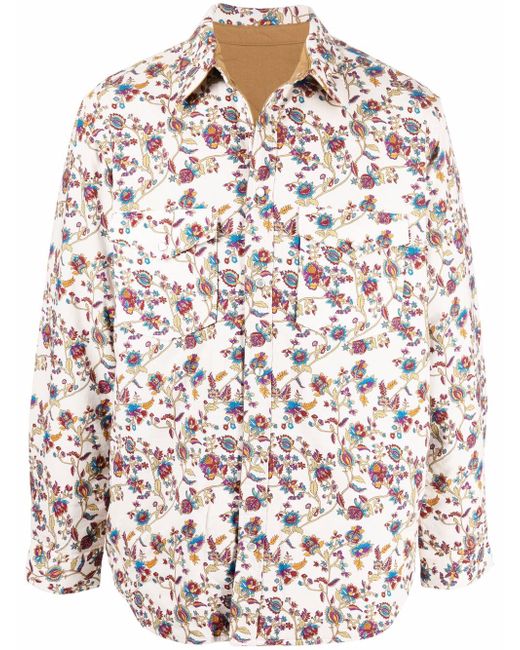 Isabel Marant -print cotton shirt jacket