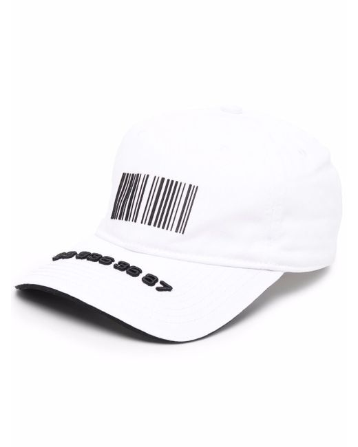 Vtmnts barcode-print baseball cap