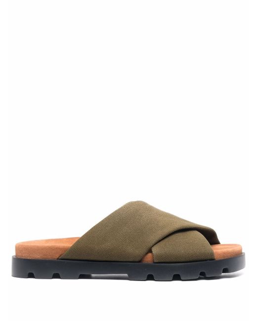 Camper crossover-strap open-toe sandals