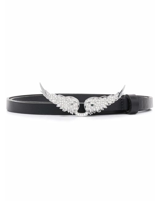 Zadig & Voltaire wings-buckle belt
