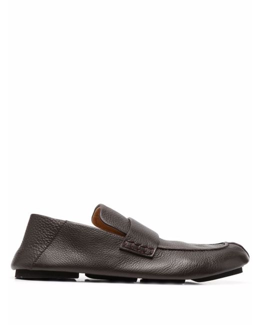 Marsèll almond-toe leather loafers