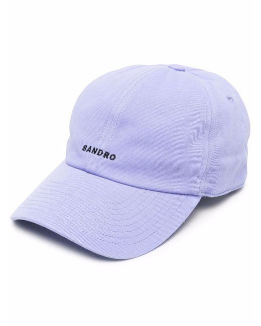 Sandro embroidered logo baseball cap