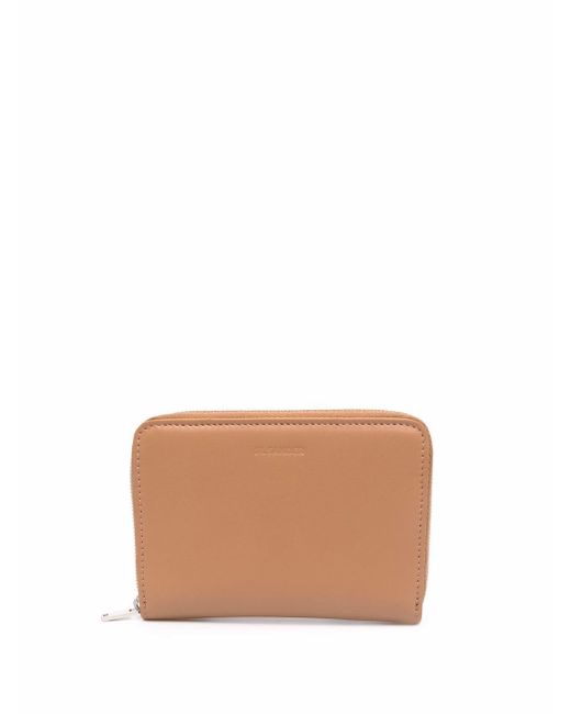 Jil Sander zip-around leather wallet