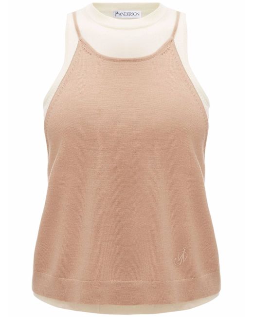 J.W.Anderson LAYERED TANK TOP