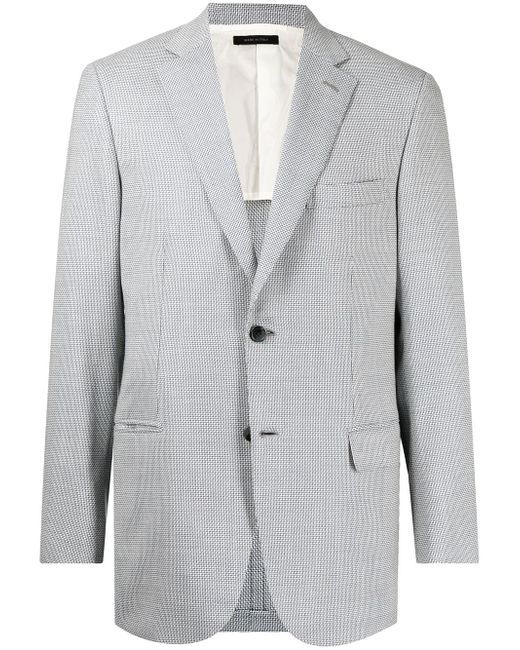Brioni tailored patterned blazer