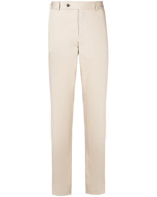 Pt01 mid-rise straight trousers