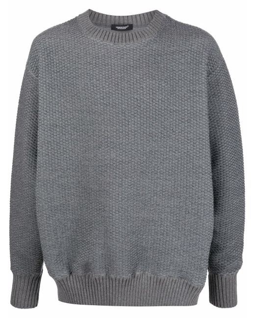 Undercover ribbed crew-neck jumper
