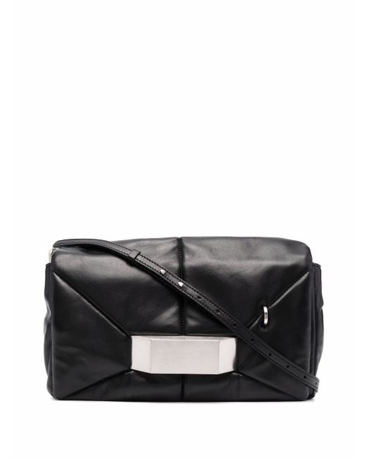 Rick Owens quilted-finish crossbody bag