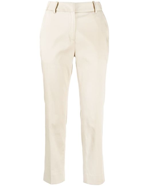 Goodious cropped tailored-cut trousers