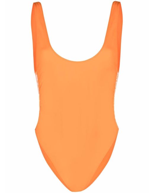 Stella McCartney logo tape swimsuit