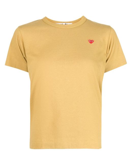 Comme Des Garçons Play heart-detail short-sleeved T-shirt