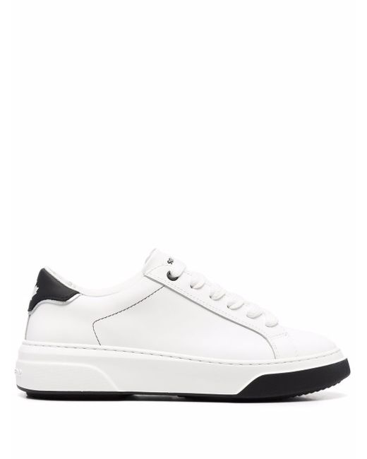 Dsquared2 lace-up leather sneakers