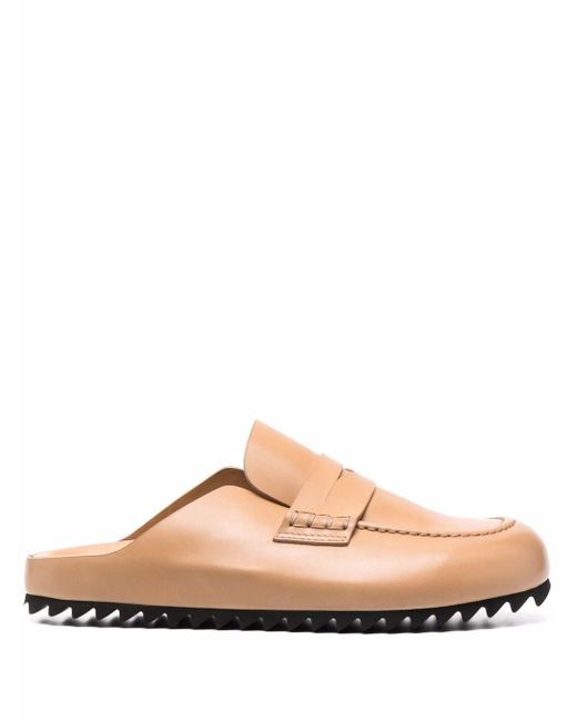 Officine Creative round-toe leather mules