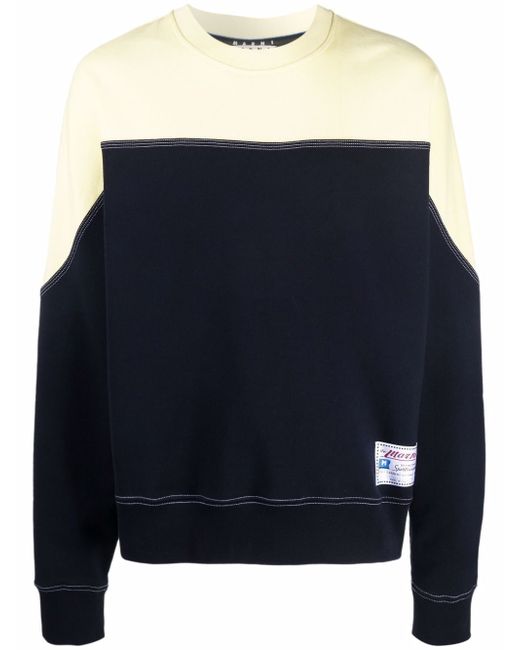 Marni colour-block sweatshirt