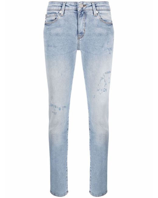 Love Moschino distressed-effect skinny jeans