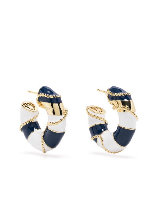 Shrimps Sailor hoop earrings